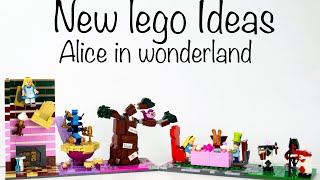 New LEGO Ideas Alice In Wonderland!!!