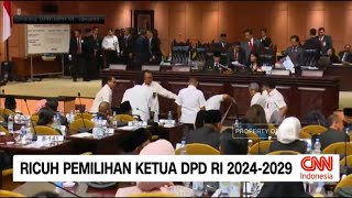 Ricuh Pemilihan Ketua DPD RI 2024-2029