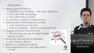 Training Hand Hygiene Auditors to Provide Feedback