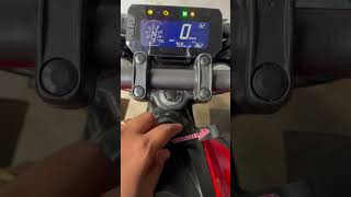 Remove maintenance symbol from Honda CB300F #hondacb300f #automobile