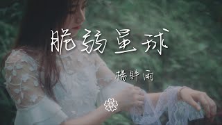 楊胖雨 - 脆弱星球『有人罵你野心勃勃』【動態歌詞Lyrics】