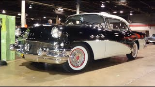 1956 Buick Special Riviera 2 Door in Black / White \u0026 Engine Sound on My Car Story with Lou Costabile