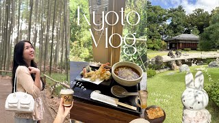 Japan Vlog 🎋 exploring Kyoto: Nijo castle, Arashiyama, Miffy store and best gyoza?! 🥟