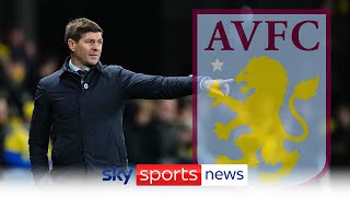 Steven Gerrard to be appointed Aston Villa boss on three-and-a-half-year deal