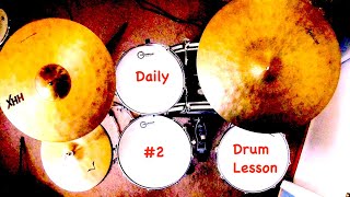 Basic Drum Lesson: How To Play Quarter Notes