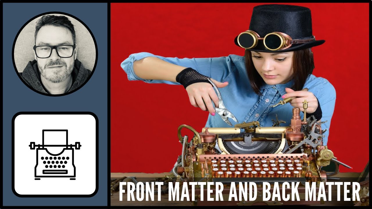 Front Matter And Back Matter And Why They Matter - Setting Up Front And ...