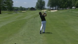 Brian Harman's excellent approach yields eagle on No. 2 at John Deere