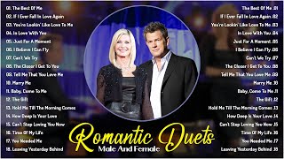 ROMANTIC DUET LOVE SONGS - Duets Songs Male And Female 80s 90s - Greatest Duet Love Songs Collection