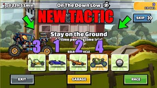🤣😁 New Tactic (On The Down Low) - Hill Climb Racing 2
