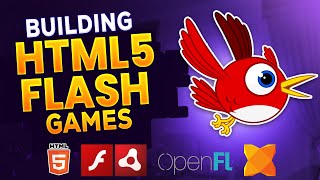 Flash & ActionScript to HTML5: Complete Game Development Tutorial - No Adobe Animate Required.