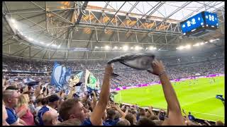 FC Schalke 04 2:2 Borussia Mönchengladbach - Choreo - Tor Bülter - Stimmung - 13.08.2022