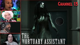 The Mortuary Assistant - Gamers React to Horror Games - 8