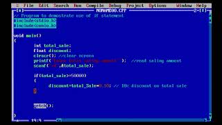 C Programming Tutorial 6-If Statement