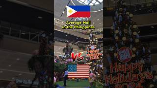 Malls in The Philippines vs in America!