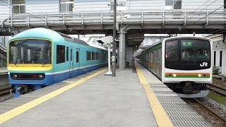 205系600番台Y9編成　那須塩原駅発車