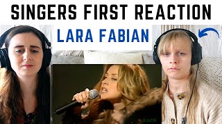 Singers first reaction to Lara Fabian - JE SUIS MALADE