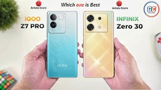 iQOO Z7 Pro Vs Infinix Zero 30 | Full Comparison ⚡ Which one is Best?