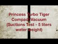 princess turbo tiger vacuum test.avi