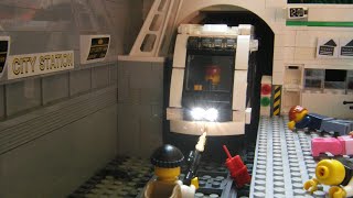 METRO ACCIDENT AND MONEY HEIST IN LEGO CITY - Full Movie (Stop Motion Animation)