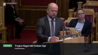 19.12.2024 Sak 4 2 Heidi Nordby Lunde utfordrer Trygve Slagsvold Vedum