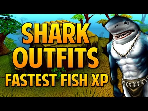 Runescape - Shark Outfits: FASTEST Fishing XP Ever! 150K XP/Hr?! Runescape - Shark Outfits: FASTEST Fishing XP Ever! 150K XP/Hr?!
