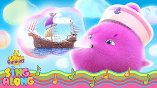 SUNNY BUNNIES - Bubblegum Ship | BRAND NEW - SING ALONG Season 1 | Nursery Rhymes