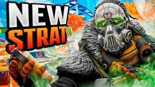 THE NEW CAUSTIC GAS STRATEGY.. (Apex Legends)