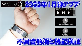 [wena3]1月神アップデートがついに来た！ボタンが効かない不具合の解消と機能検証します、そして限定モデルは買えたのだが・・・