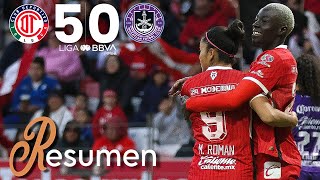 TOLUCA 5-0 MAZATLÁN J2 | Las Diablas encienden el Infierno