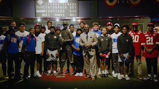 Trent McDuffie & Justin Reid Visit the Negro Leagues Baseball Museum