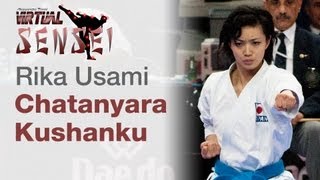 Rika Usami - Kata Chatanyara Kushanku - Final - 21st WKF World Karate Championships Paris Bercy 2012