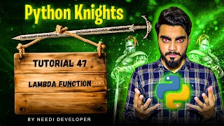 Lambda Functions in Python | Python Tutorials for Beginners | Tutorial - 47