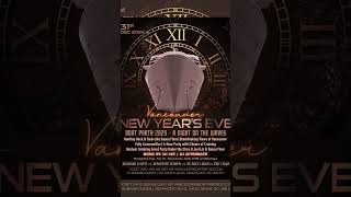 VANCOUVER NEW YEAR'S EVE BOAT PARTY 2025 | A NIGHT ON THE WAVES | #NYE2025