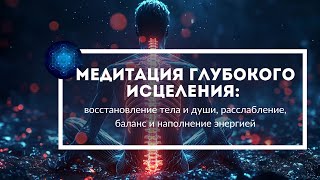 Медитация глубокого исцеления: восстановление тела и души, наполнение энергией