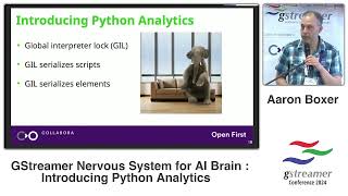 GStreamer Nervous System for AI Brain : Introducing Python Analytics | GStreamer Conference 2024