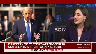 NBC News Special Report: Witness testifies after opening statements in Trump tri