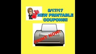 8/17/17 | NEW PRINTABLE COUPONS | GERBER | SCHWARTZKOFF