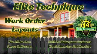 Work Order layouts