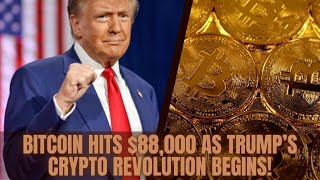 Bitcoin Hits $88,000 as Trump’s Crypto Revolution Begins! | Most Viral Today