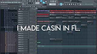 [Remade in FL Studio] Glue70 - Casin (FLP in Description)