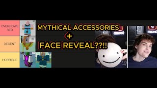 Budokai Z | FACE REVEAL? Mythical Accessories Tier List.