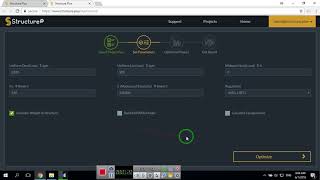 Structure+ Truss Optimization - WebApp Demo