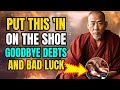 If you PUT THIS in your SHOE, you will NEVER have Debts and Bad Luck I Buddhism  ZEN