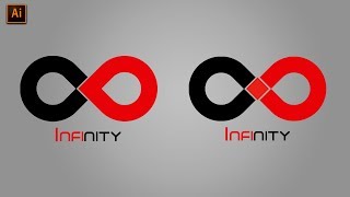 Adobe Illustrator - Design an Infinity Logo Easy & Simple | PG Tutorials