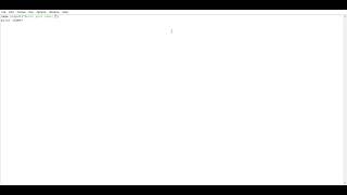 Python idle coding (How to get input from someone and write something)