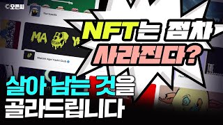 NFT 점차 사라진다? 살아 남는 것을 골라드립니다