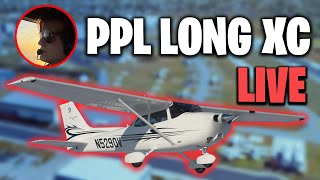 MSFS Live | Recreating My Real-Life PPL Long Solo Cross-Country Flight in the C172