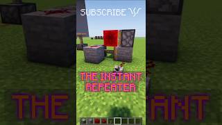 ZERO-TICK REDSTONE REPEATER for INSTANT SIGNALS | Redstone with PsiVolt #minecraft #redstone