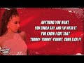 Tinashe - I Can See The Future (Lyrics)