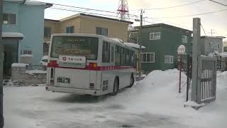 函館バス　T4461　函館バスセンター行(既に回送済)